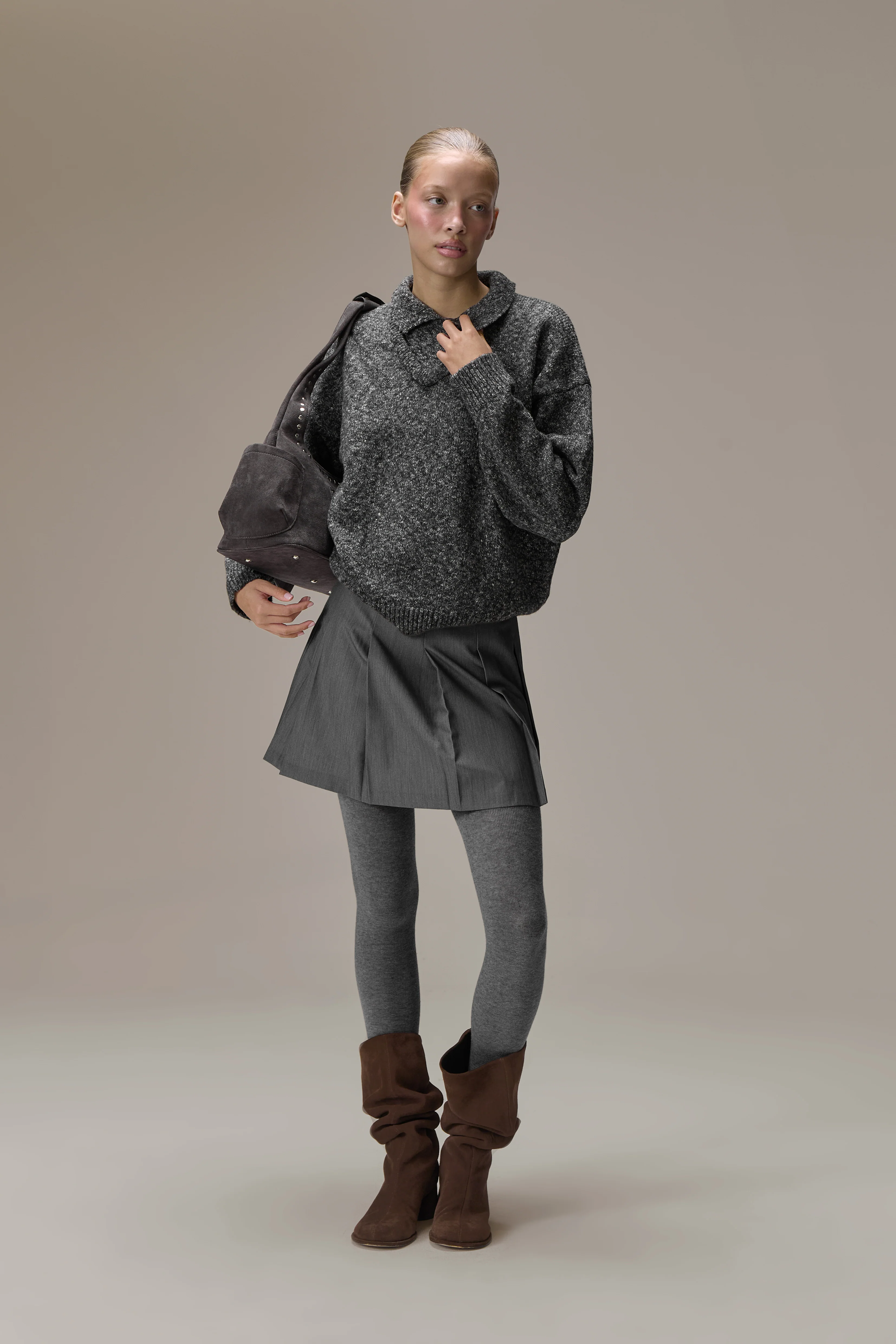 Academia Knit Sweater - Image 6