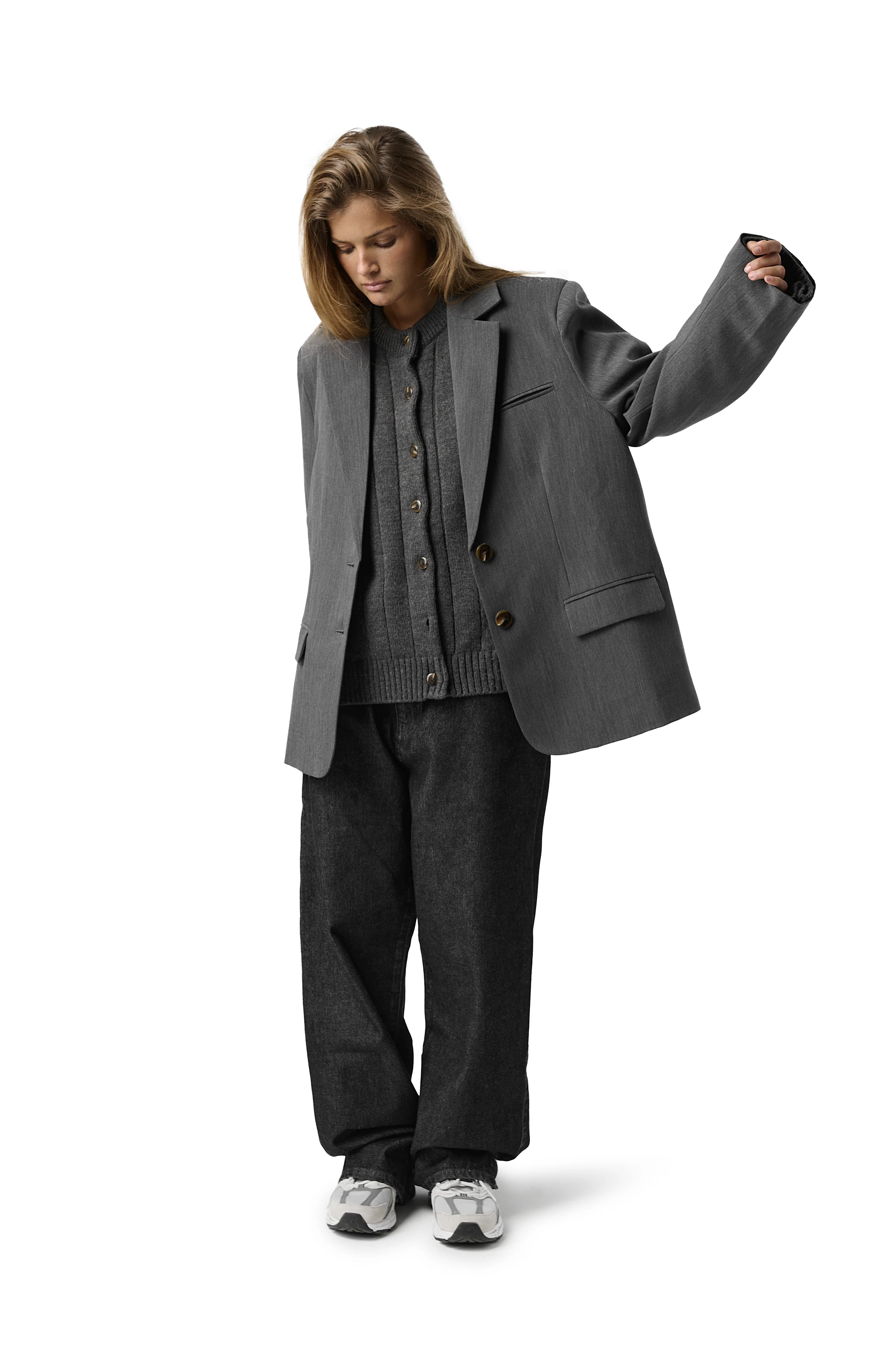 Fifth Blazer in Charcoal - Image 6