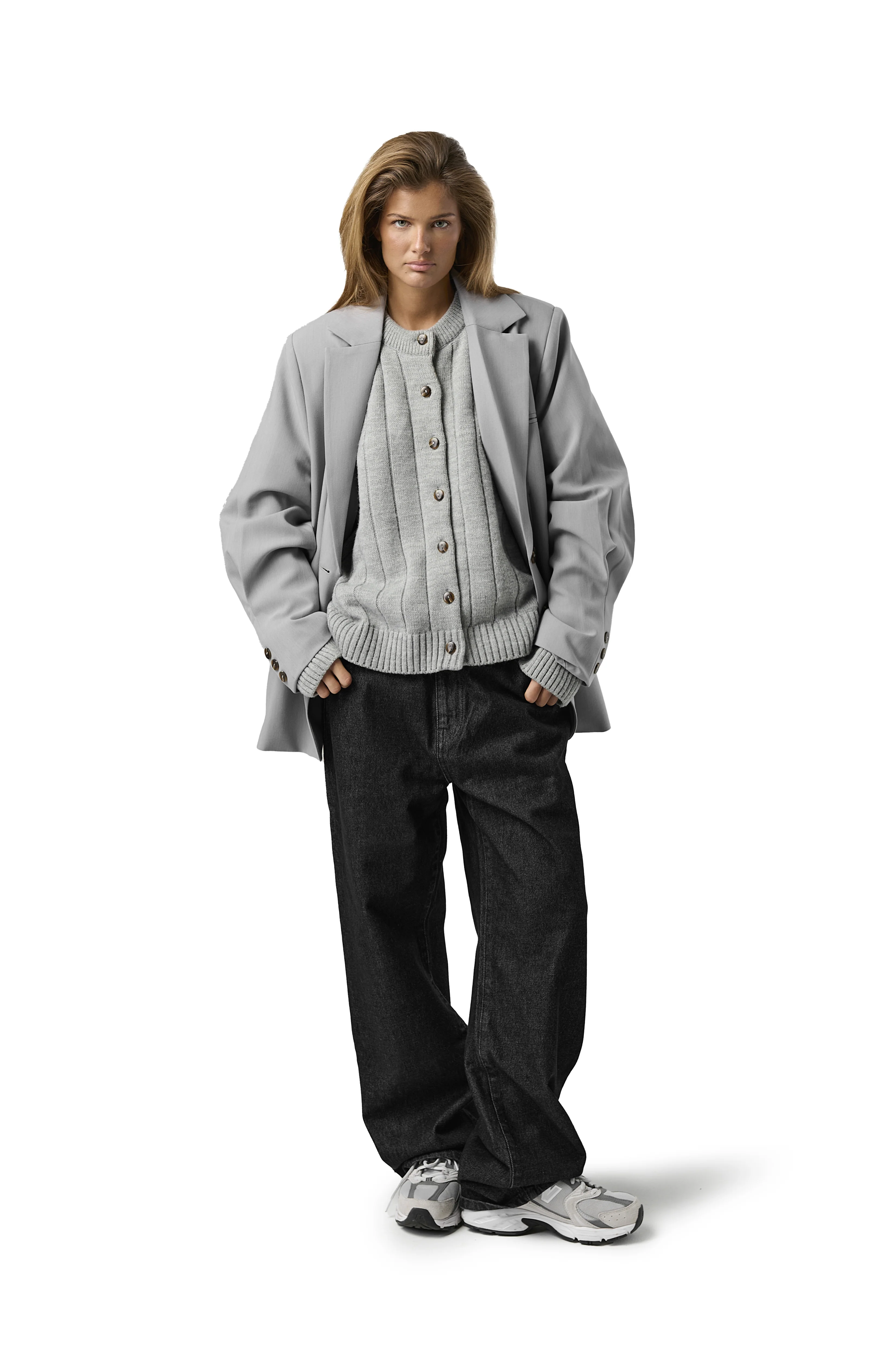 Fifth Blazer in Light Grey - Image 5