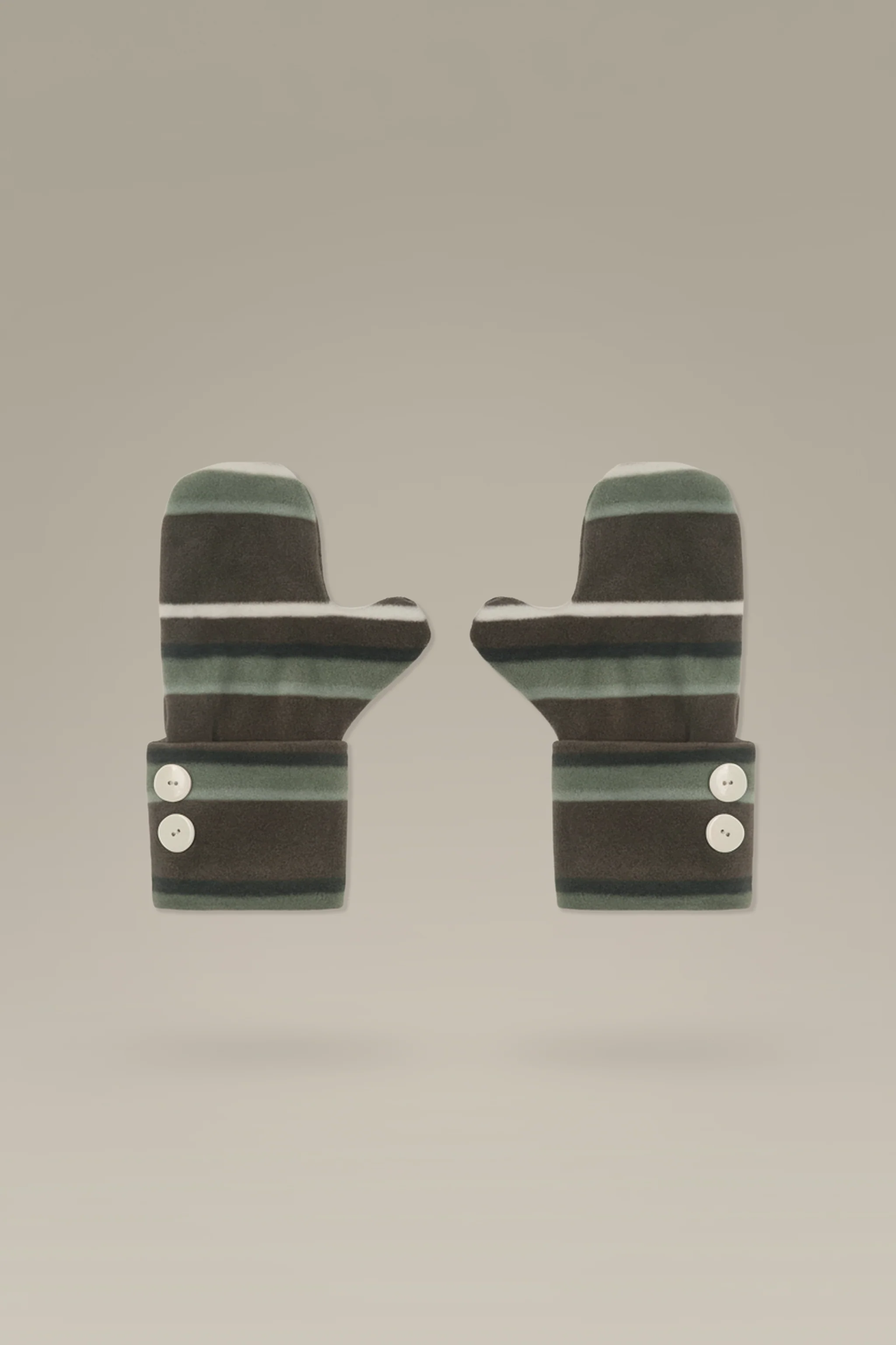 Folk Fleece Mittens - Image 2