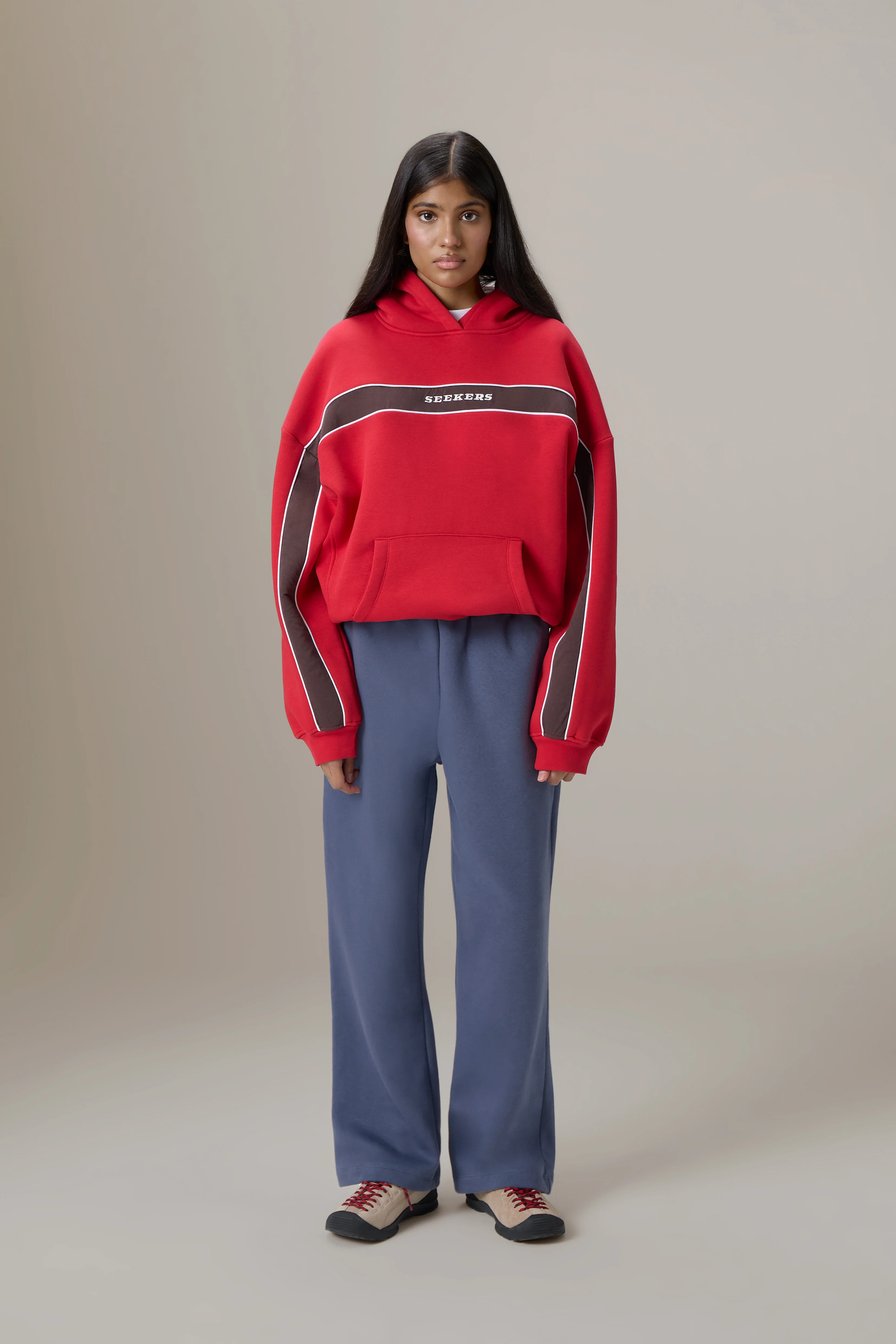 Seekers Speedway Hoodie in Red - Image 6
