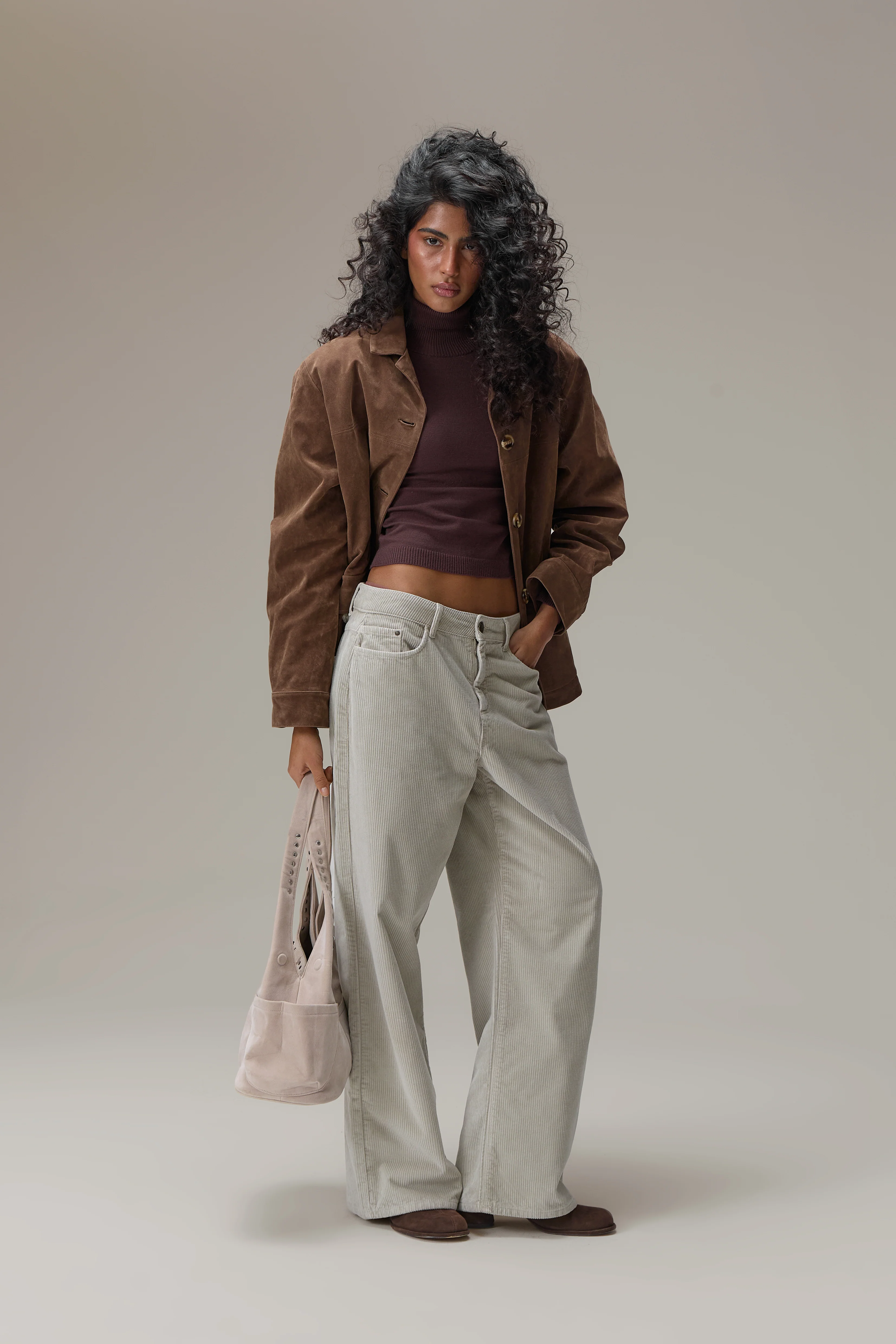 Jackson Faux Suede Blazer - Image 5