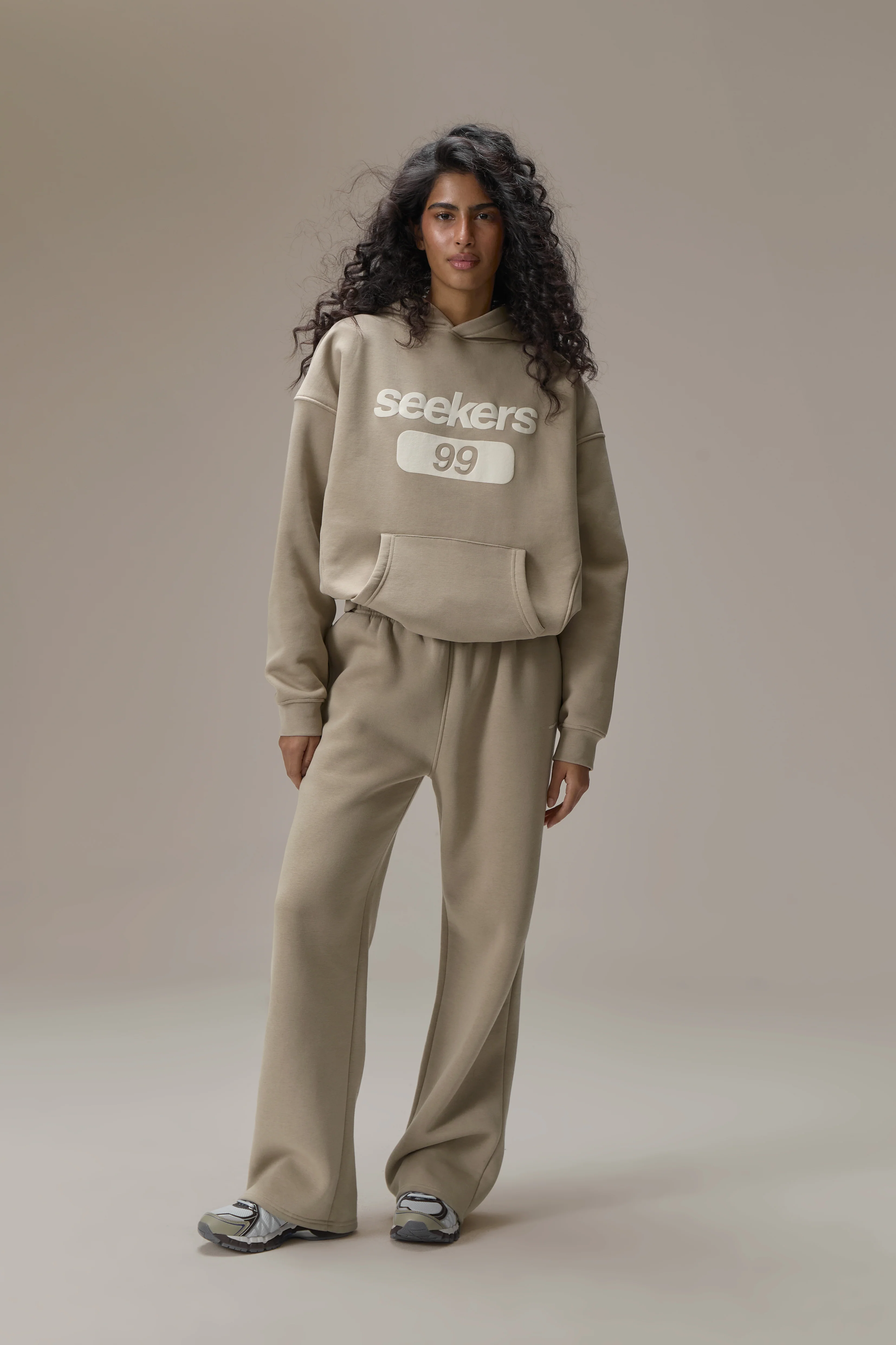 Seekers Tabby Original Hoodie in Biscuit