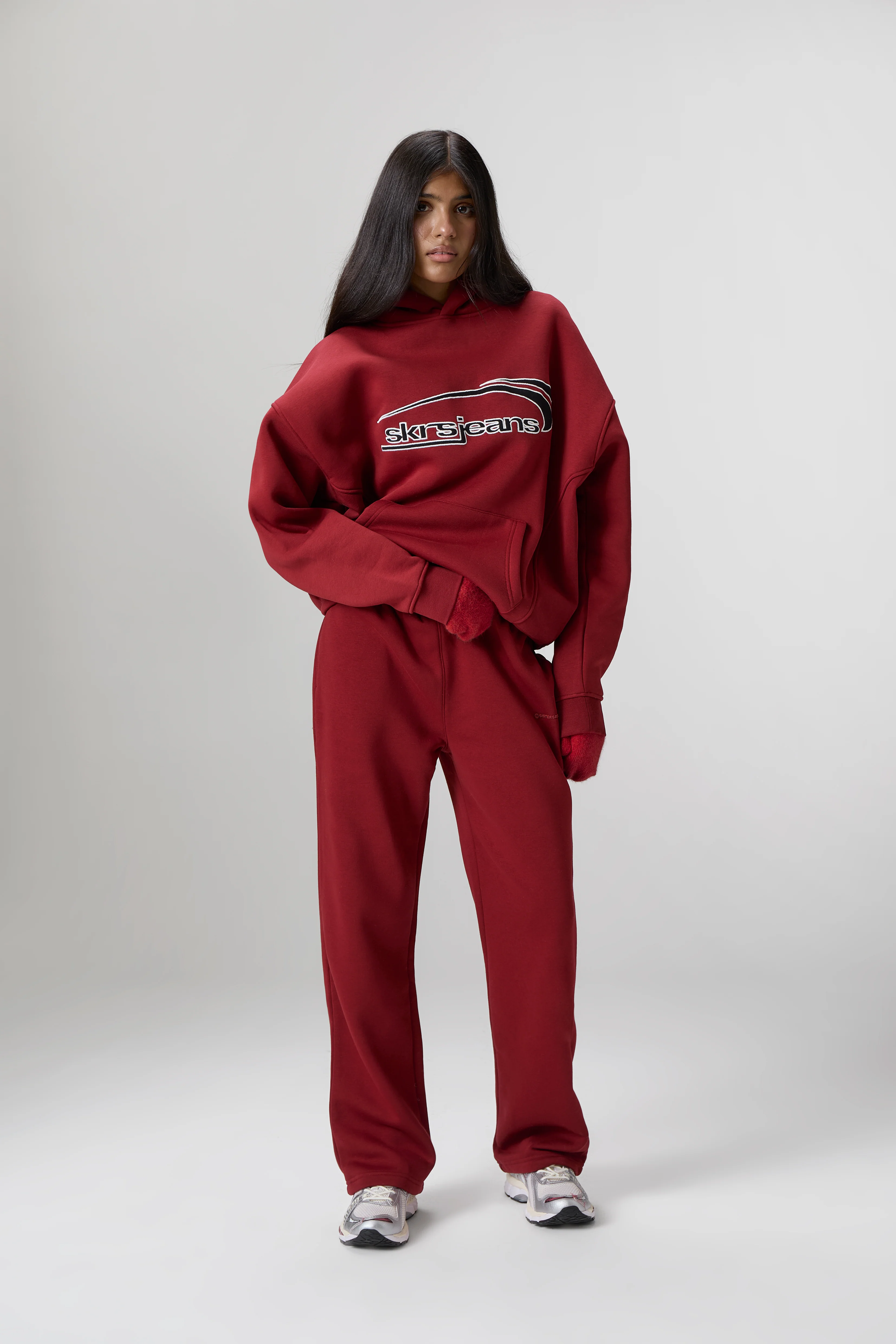 Seekers Wide Leg Sweatpants in Alert - Image 5