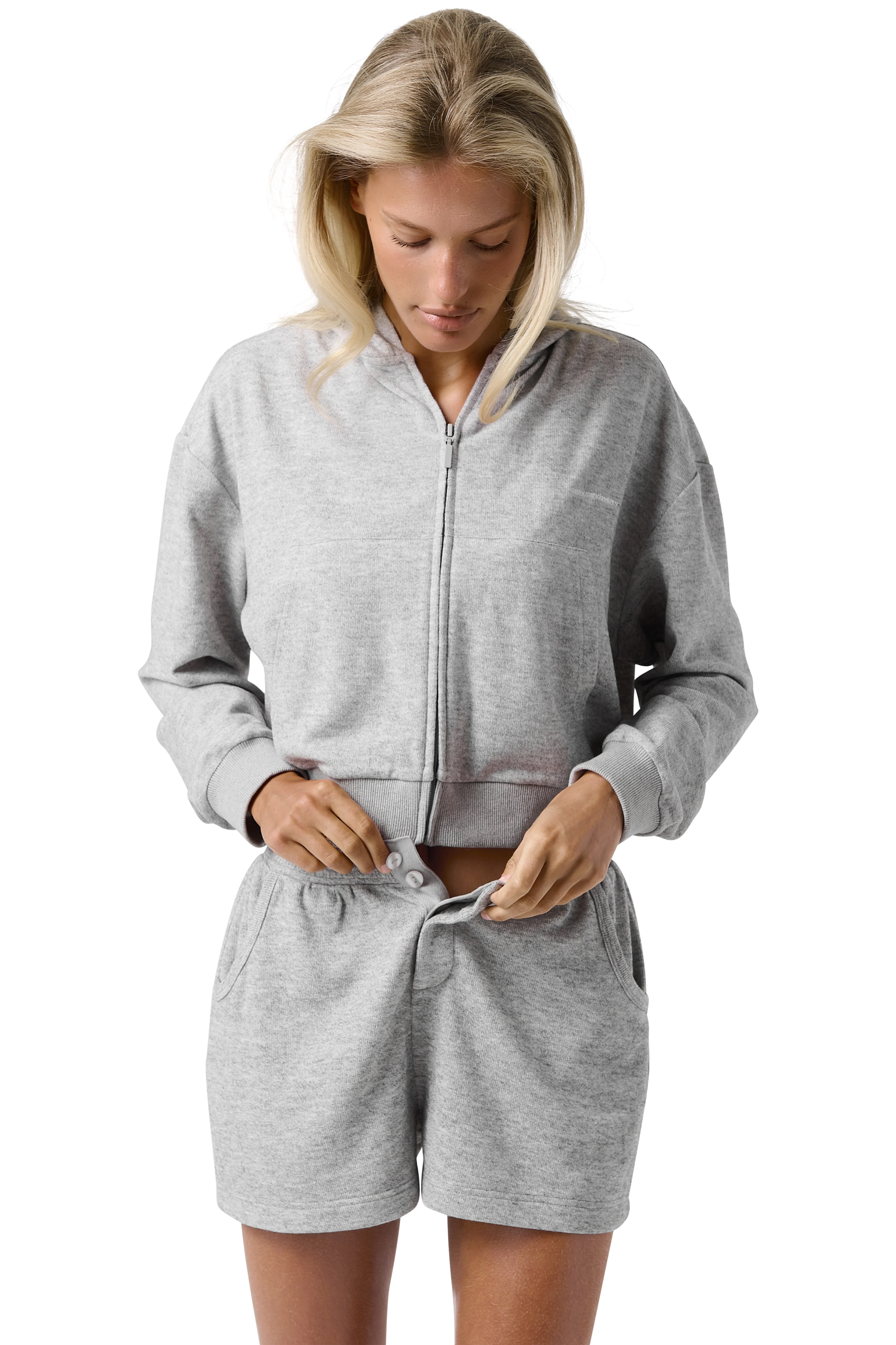 Slacks Soft Short in Light Grey - Image 5
