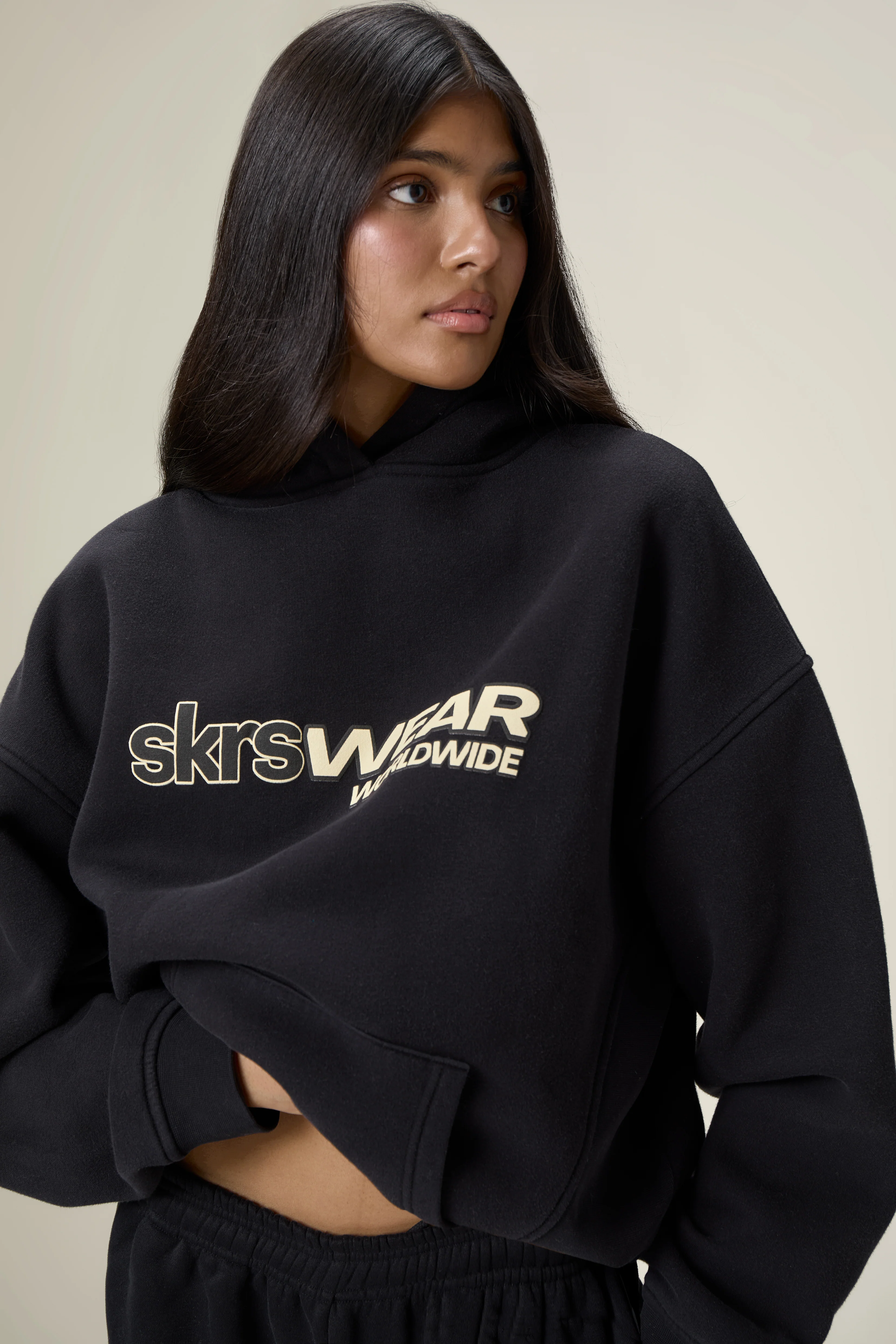 Seekers Wear Hoodie in Washed Black - Image 2