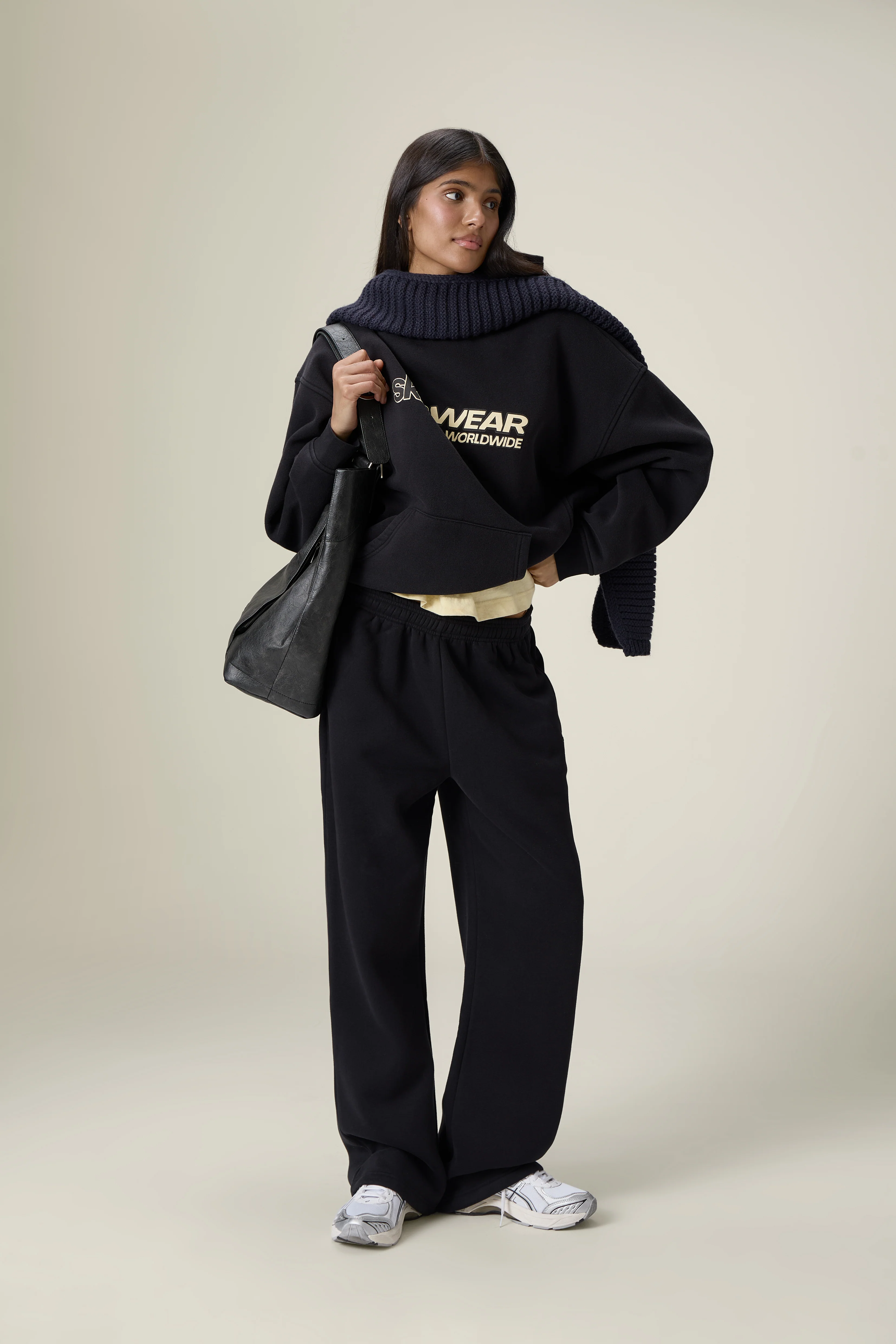 Seekers Wear Hoodie in Washed Black - Image 4