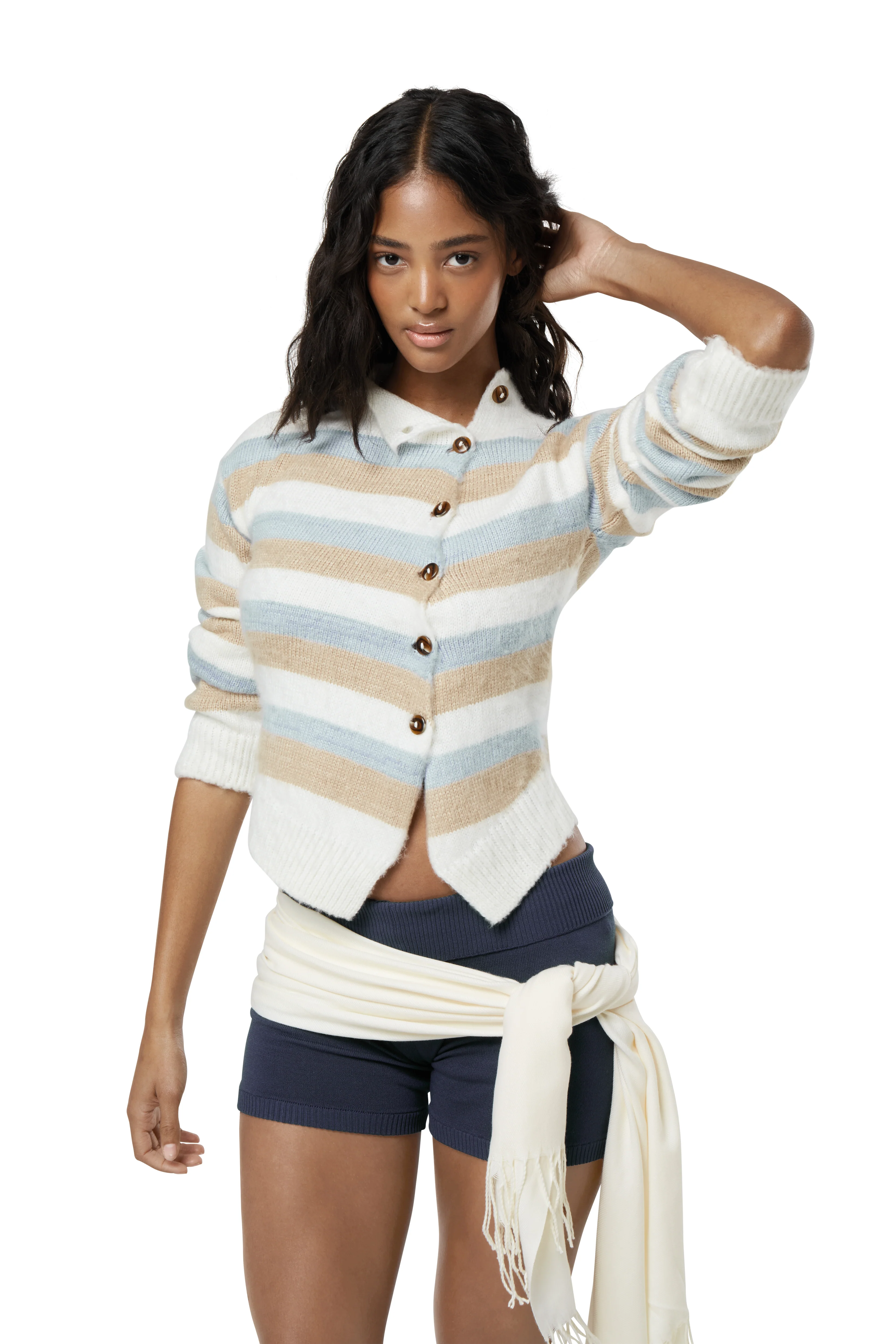 Stilly Button Knit Top - Image 8