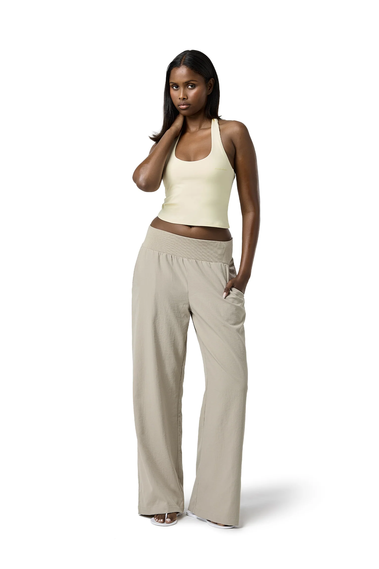 Sway Lightweight Pant in Sand - Image 3