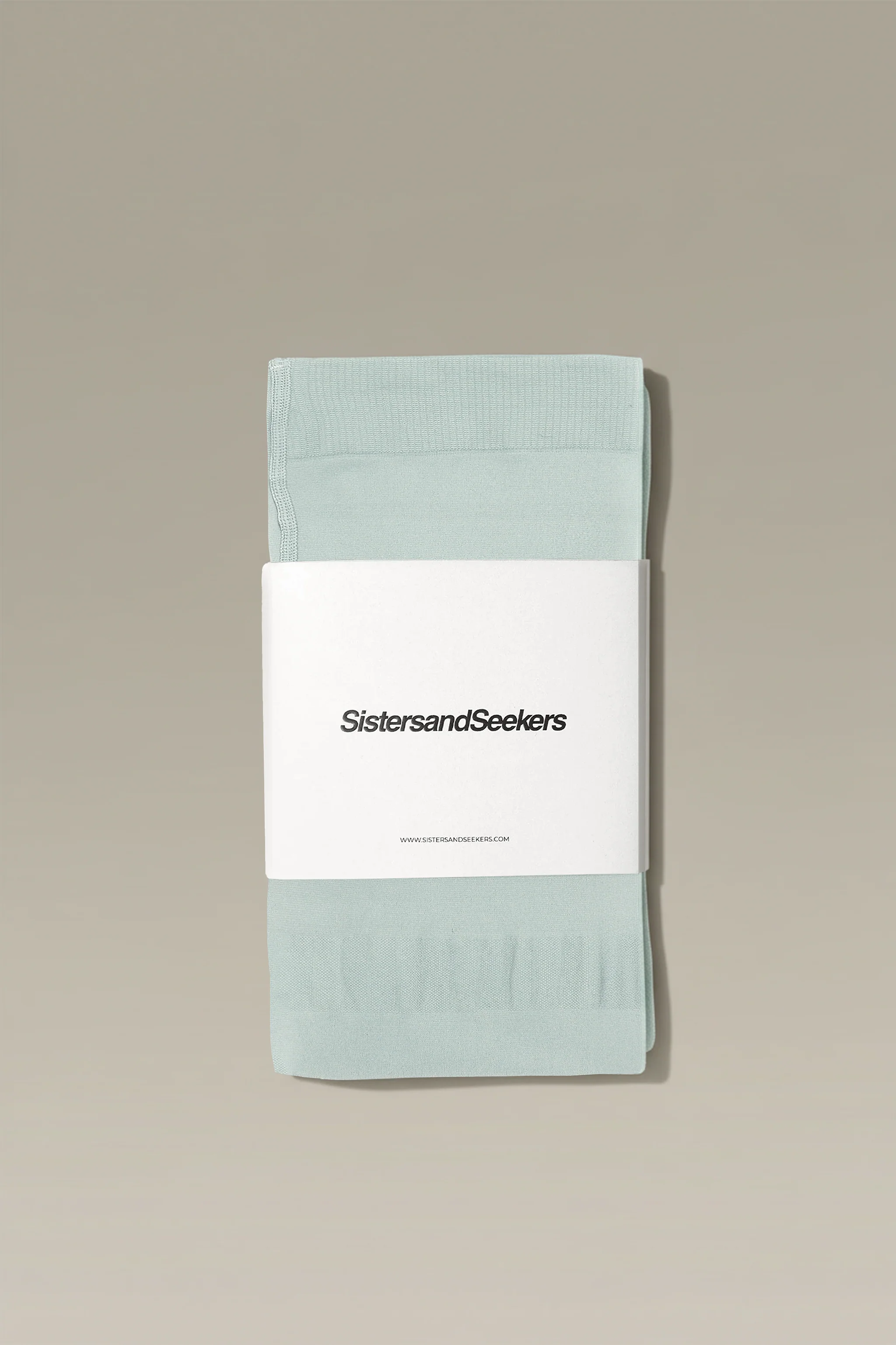 Tumble Sheer Tights in Mint - Image 2