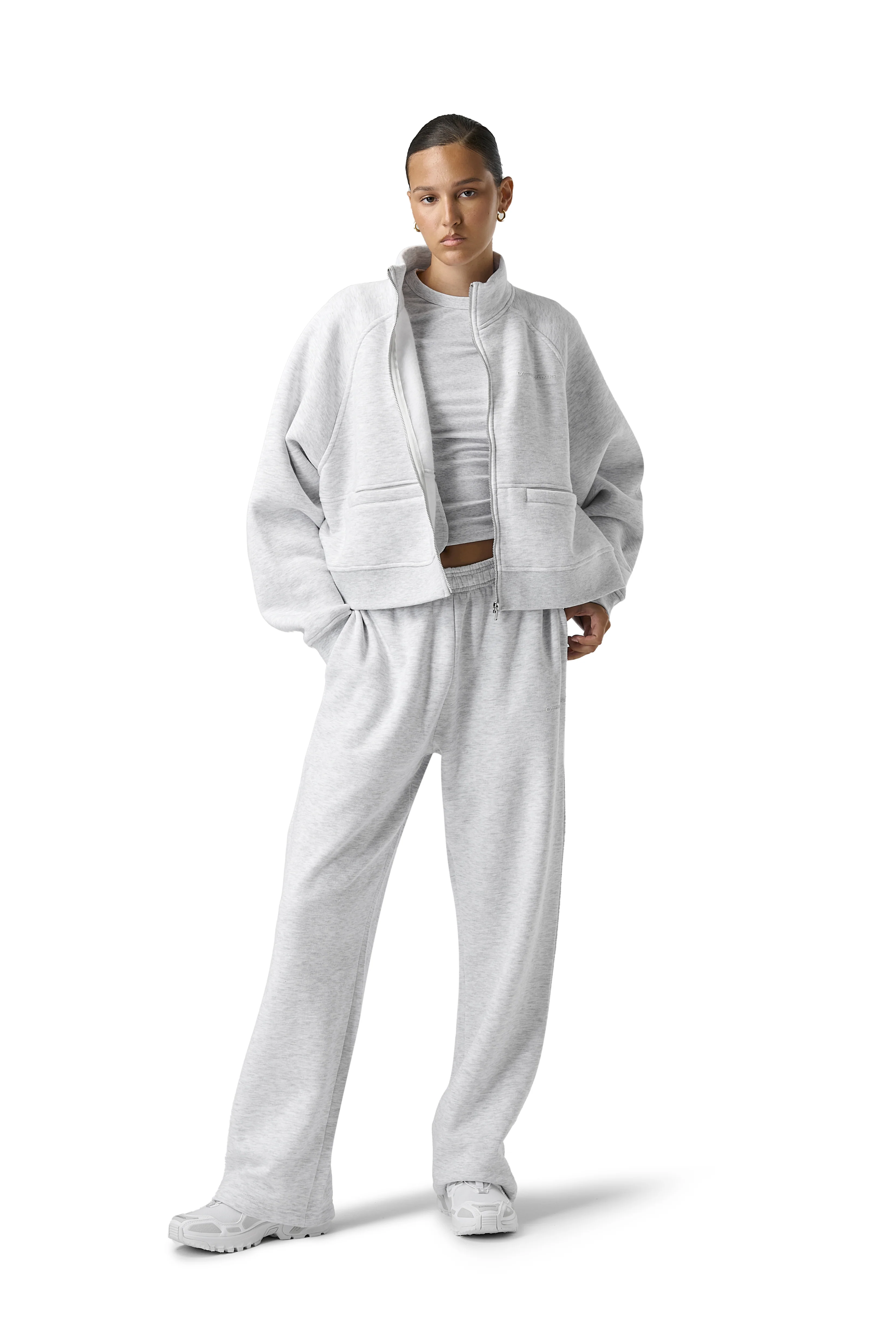 Trademark Multiway Zip Up in Passive - Image 5