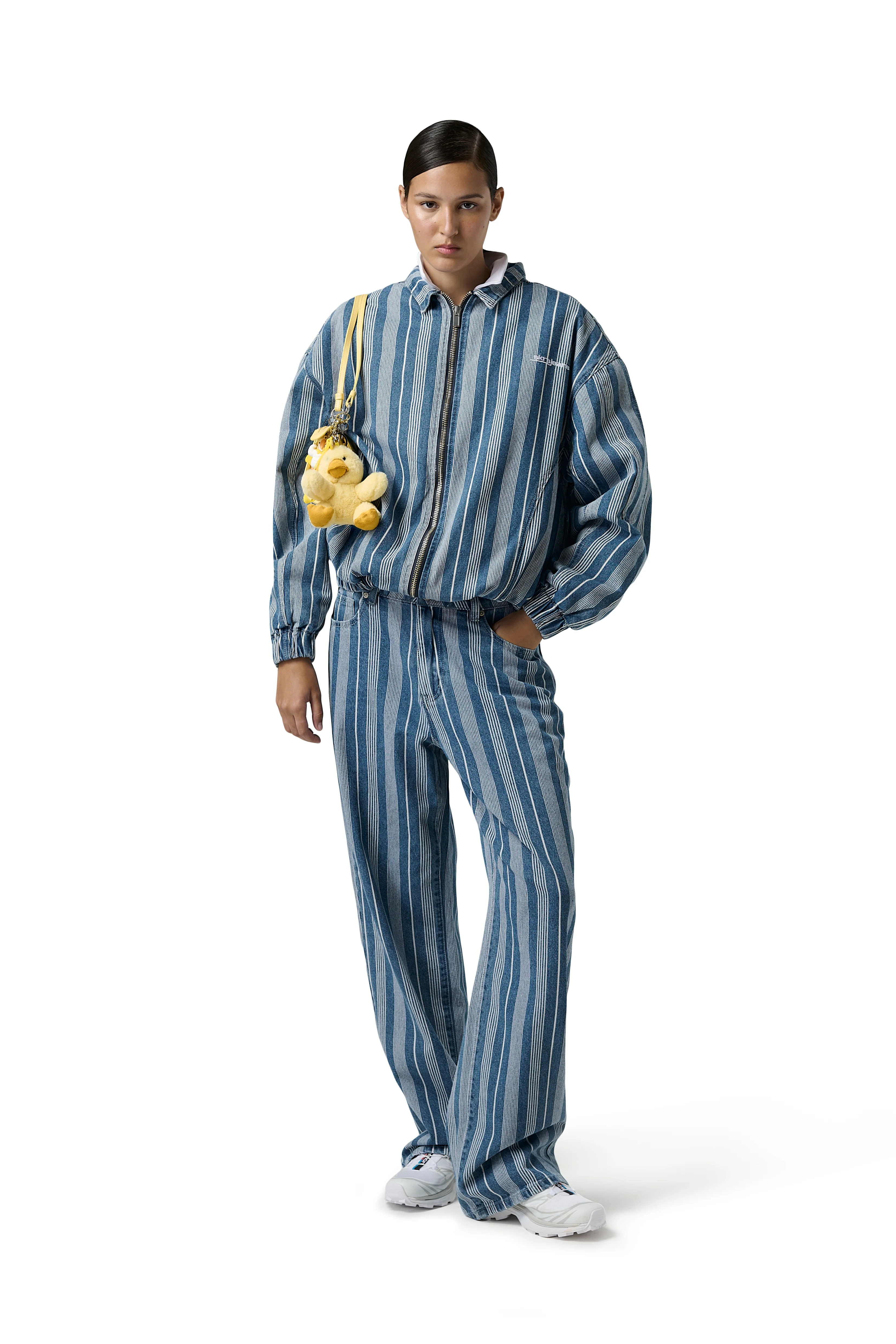 Vista Stripe Oversized Jacket - Image 4