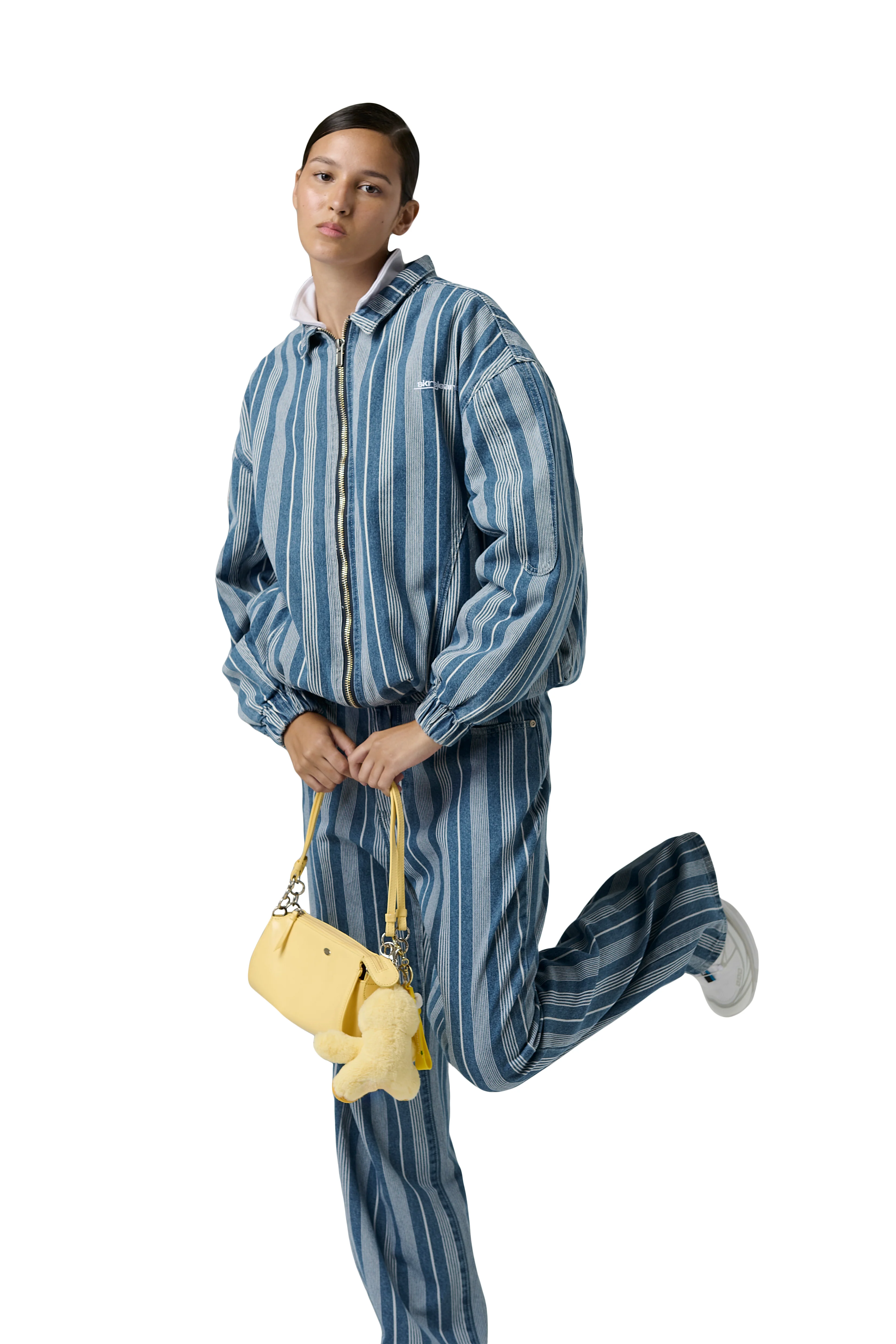 Vista Stripe Oversized Jacket - Image 6